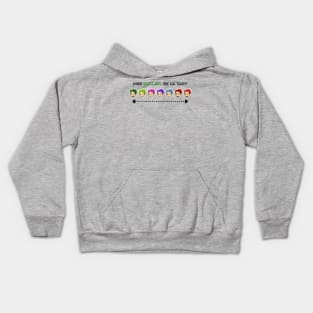 Beetlejuice Moods LightBG Kids Hoodie